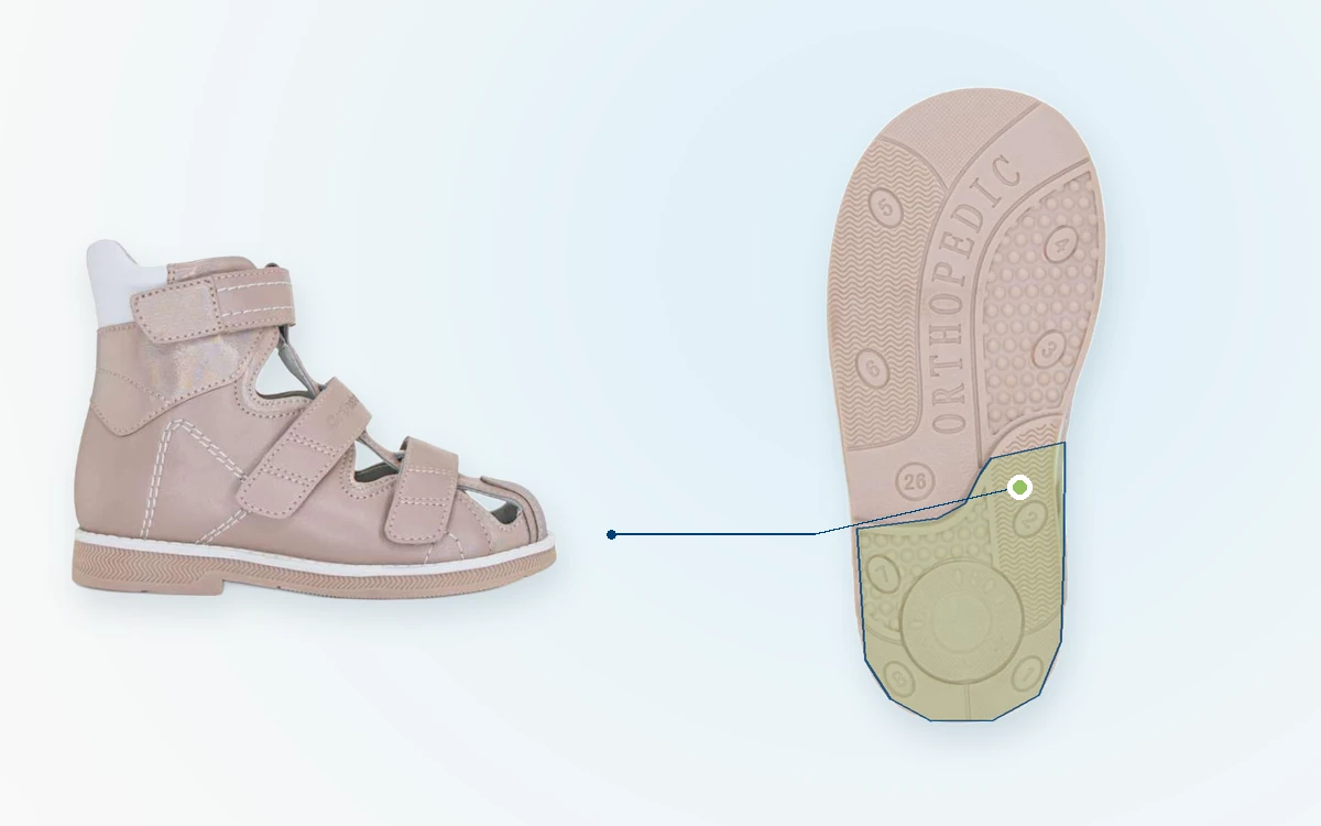 FlexStep sole with Thomas heel